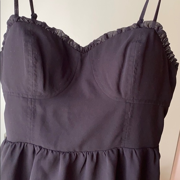 American eagle black tier dress size 6 - Picture 5 of 15